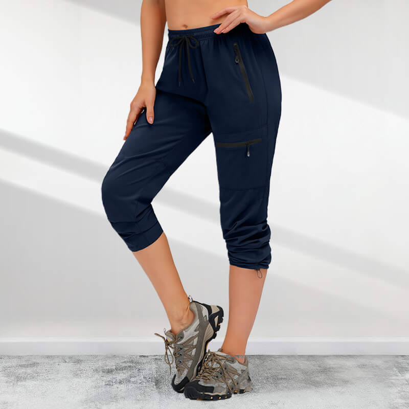 Pantalon Cargo Technique Femme Jeff Green - Léger, Élastique, Séchage Rapide - Pour Outdoor