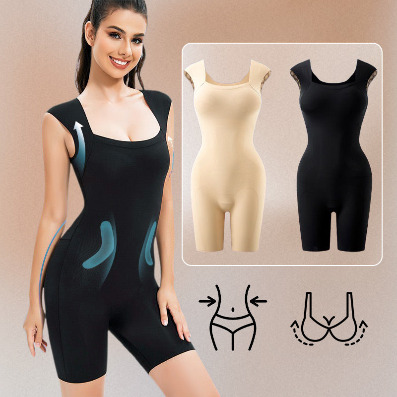 Body Gainant Amincissant Femme - Shapewear Sculptant Invisible Ventre Plat, Confort Et Silhouette Parfaite