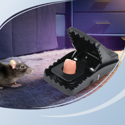 🐀【PROMO FLASH】Piège à Rats Réutilisable 1000 Fois à Déclencheur Haute Sensibilité - 100% Sans Poison, Sécuritaire et Efficace, Nettoyage Facile - Idéal pour Maison, Cuisine, Entrepôt 🏠
