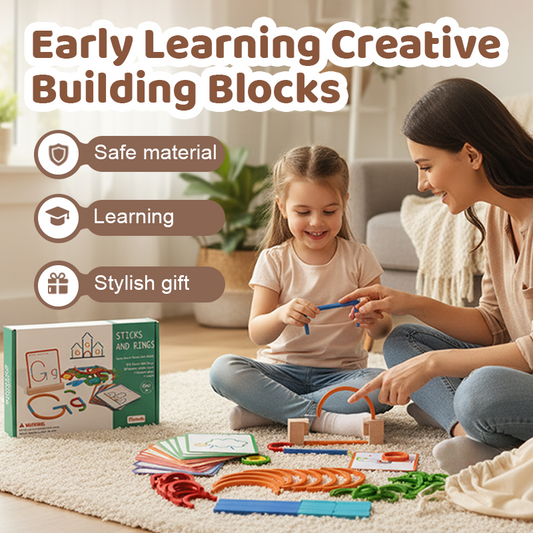 Blocs de Construction Créatifs pour Apprentissage Précoce