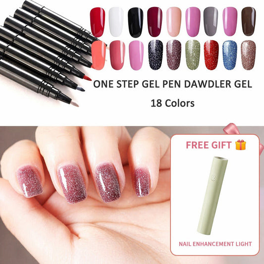 💅Offre limitée : achetez-en 1, obtenez-en 1 gratuit - 23.99€!✨Stylo Gel Ongles Tout-en-Un🎨Lampe à ongles UV mini portable gratuite💡