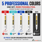 🔥‑50% PROMO FLASH✒️ Marqueur industriel pointe extra‑longue 20 mm, encre huile indélébile sans bouchon, multi‑surfaces atelier ✨🛠️