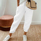 💕49% DE RÉDUCTION💕Pantalon décontracté en coton et lin pour femme