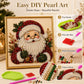 🧘Relaxant & Idéal pour Débutants - 🎨💎Kit de Peinture Diamant de Noël DIY avec Perles