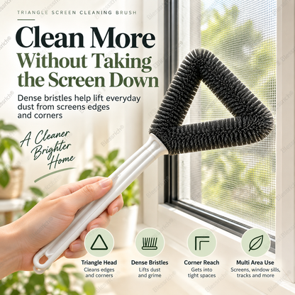 🔥 50% DE RÉDUCTION ! ✨Brosse triangulaire pour nettoyer les écrans