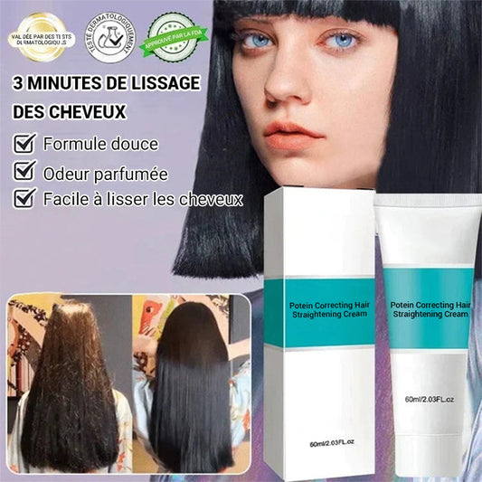 💞 Crème Lissante Soin à la Soie & Kératine – Achetez-en 2, Obtenez-en 1 Gratuit ! ✨💇‍♀️