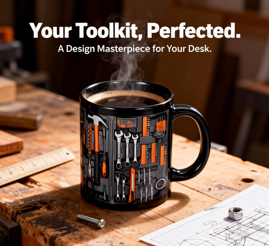 🔥Offre spéciale Noël à durée limitée : 50 % DE RÉDUCTION !!!🔥⚡Tasse Boîte à outils du mécanicien