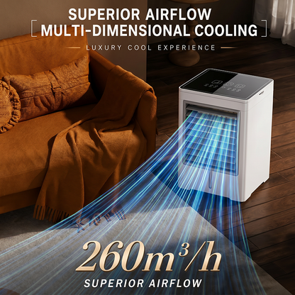 ❄️40 % DE RÉDUCTION EN CE MOMENT ! 🌬️Climatiseur portable 3-en-1 silencieux avec ventilateur