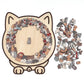 🎅Soldes de Noël 46 % de réduction🐱Puzzle en bois représentant un chat aux couleurs Morandi, 135 pièces🎁