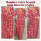 🔥DERNIER JOUR 50% DE RÉDUCTION🔥Robe à fleurs à col en V