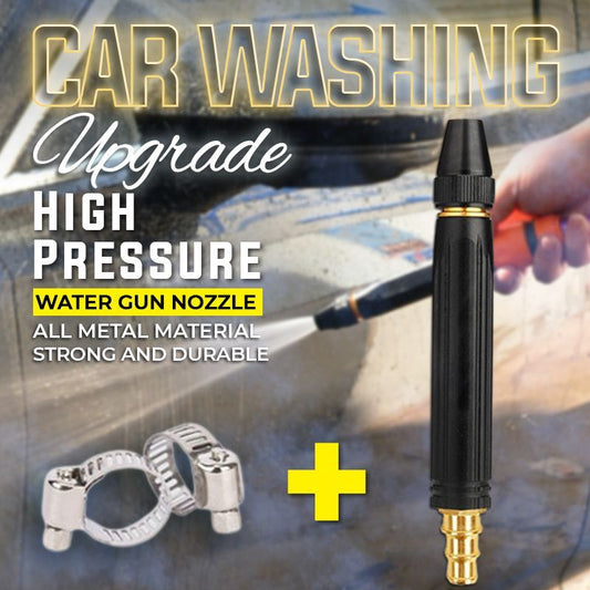 🚿60 % DE RÉDUCTION – Nettoyeur haute pression pour voitures et jardin ! 💦🚗 10 fois plus puissant, 8 modes de pulvérisation et boîtier métallique ultra-résistant