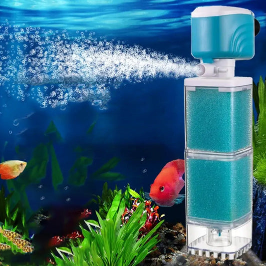 Système de filtration d’aquarium automatique