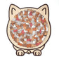 🎅Soldes de Noël 46 % de réduction🐱Puzzle en bois représentant un chat aux couleurs Morandi, 135 pièces🎁