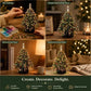 🎄✨ Kit de perles pour sapin de Noël à réaliser soi-même – 🎅 Créez votre propre décoration de Noël scintillante