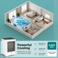 ❄️40 % DE RÉDUCTION EN CE MOMENT ! 🌬️Climatiseur portable 3-en-1 silencieux avec ventilateur
