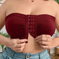 Soutien-Gorge Sans Bretelles à Fermeture Frontal Respirant pour Tailles Plus