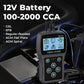 Testeur de batterie automobile BT100, testeur de charge 12 V