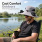 Casquette rafraîchissante d'été avec ventilateur