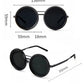 Lunettes de Soleil Rondes Polarisées à Teinte Réglable