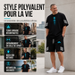 ☀️ Ensemble Deux Pièces T-Shirt & Short d'Été pour Homme 🩳