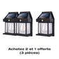 Offre spéciale Nouvel An : 50 % de réduction sur tout ! 🔥Applique murale solaire à détecteur de mouvement en tungstène