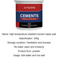 🔥 Anti-cracking and High-temperature Resistant Cement for Wall Repair (Ciment anti-fissures et résistant aux hautes températures pour la réparation des murs)