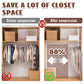🧥 50% DE RÉDUCTION ! 🛄 Sac de Rangement Sous-Vide pour Manteau – Économise 80% d‘Espace, Garde au Sec & Compacte ✨