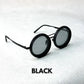 Lunettes de Soleil Rondes Polarisées à Teinte Réglable