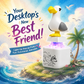 Porte-Clés Bouton Mouette avec Son Réaliste et Lumière LED – Cadeau Interactif Amusant pour la Famille et les Amis
