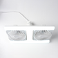 🌀💡 OFFRE LIMITÉE 50% DE RÉDUCTION! Ventilateur de Plafond Double Tête avec Lumière LED – Double Flux d’Air, Télécommande Moderne, Moteur Silencieux – Rafraîchissez Votre Salon & Chambre avec Style 🛋️😴