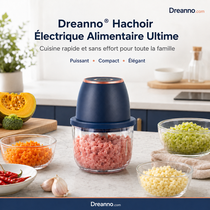 🎉 2026 Soldes — Plus de 51 400 Vendu!🧄 Hachoir et Broyeur à Ail Électrique Sans Fil – Multifonctionnel & Portable