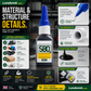 🛠️ Colle instantanée – colle le métal, le plastique et le caoutchouc. Durcissement en 20 s, résiste aux intempéries et aux chocs. 30 ml. -50 % ! 🔧✨