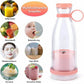 🎄 Promo Noël Éclatante：70 % de réduction ! 🎄 Vitalité en Voyage | Jus Frais Fait Maison en 30s - Extracteur Portable Rechargeable 🥤