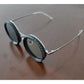 Lunettes de Soleil Rondes Polarisées à Teinte Réglable