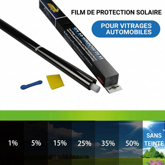 🔥 50% DE RÉDUCTION ! ✨Film de protection solaire pour vitres automobiles