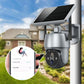 Solar 360-degree Surveillance Camera Full Color Night Vision（Livraison gratuite）