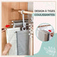 👑✨ Porte-Pantalons Multifonctionnel – Gain de Place et Pratique 🌟🏆