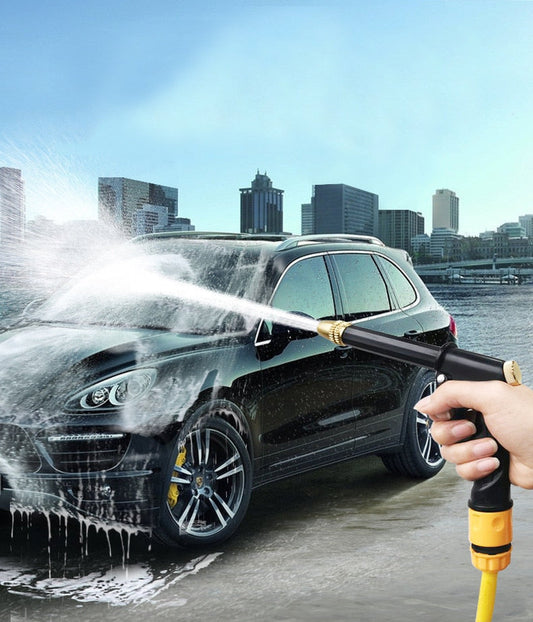 💦🚗 PROMO LIMITÉE 50% ! Pistolet à Eau Haute Pression Portable PowerJet Pro – Compact, Longue Portée, 6 Types de Jets, Parfait pour Lavage Auto & Jardin 🌿