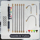 🎁 60% DE RÉDUCTION ! 🚗 Kit de Rallonge pour Nettoyeur Haute Pression – Jusqu’à 4000 PSI, Nettoyage de Toits & Gouttières Sans Échelle 💧🔧