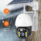 Caméra de surveillance solaire sans fil intelligente