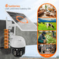 Caméra de surveillance solaire sans fil intelligente