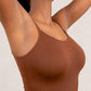 Camisole à col rond (cacher la graisse et paraître mince)