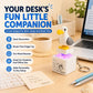 Porte-Clés Bouton Mouette avec Son Réaliste et Lumière LED – Cadeau Interactif Amusant pour la Famille et les Amis
