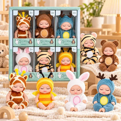 🔥PROMO FLASH -50% ! Poupées Reborn Miniatures réalistes, peau naturelle 👶🎁Cadeau parfait pour les collectionneurs