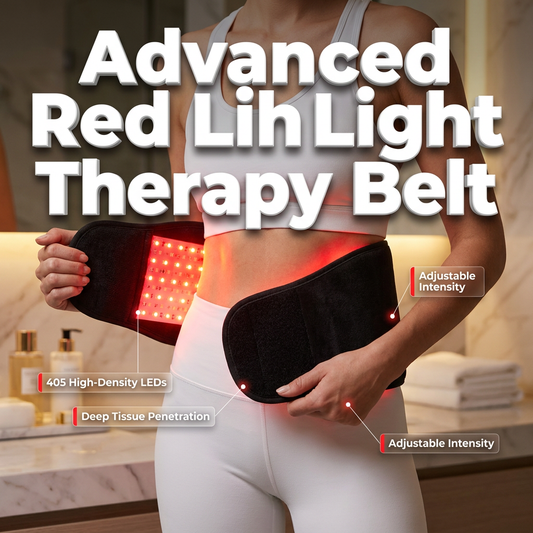 Ceinture lombaire de thérapie par la lumière rouge avancée