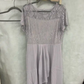 Robe élégante à col rond pour femme