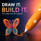 Nom du produit (Titre du produit) : Stylo d'impression 3D sans fil à basse température pour enfants