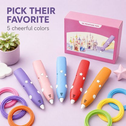 Nom du produit (Titre du produit) : Stylo d'impression 3D sans fil à basse température pour enfants