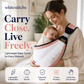 📢📢40% DE RÉDUCTION !! ⏰ Porte-bébé léger – Respirant, ajustable & confortable – Idéal pour les balades et les câlins en toute sécurité 🌿