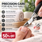🔥50% DE RÉDUCTION !💅Coupe-Ongles Acier Allemand ✨Très Affûté, Pour Ongles Incarnés, Double Fonction🦶